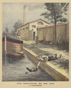 Um salvador de seis anos em Valenciennes